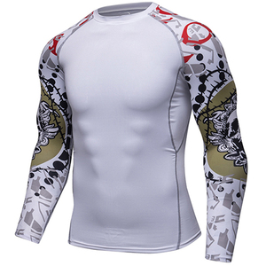 T-shirt de sport à manches longues pour homme, conçu pour les entraînements de fitness, la course à pied et les sports, en tissu respirant et performant. - Product Image 2