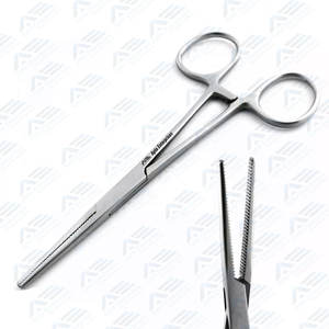 Fórceps Pean de alta calidad, instrumentos médicos quirúrgicos dentales ligeros de 5,5 pulgadas, fórceps rectos de acero inoxidable - Product Image 1
