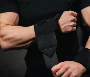 Ensemble de sangles de poignet personnalisées pour l'entraînement en salle de sport, la musculation, sangles de levage ajustables, design de soutien durable pour hommes et femmes - Product Image 3