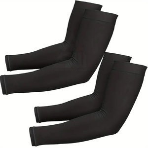 Ensembles de manchons de bras de sport unisexes pour adultes, respirants, écologiques, résistants à l'eau, séchage rapide, 100% polyester, kits de cyclisme - Product Image 3