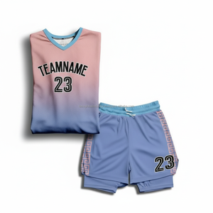 Uniforme de basket-ball pour hommes, surdimensionné, réfléchissant, à séchage rapide, respirant, personnalisable, OEM, vente en gros - Product Image 4