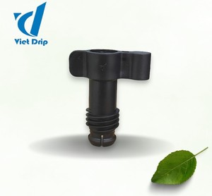 Virgin Plastic Female Garden Water Connector 17mm Threaded ISO Certified Easily Installed for Agricultural <b>Irrigation</b> Hose - Product Image 2