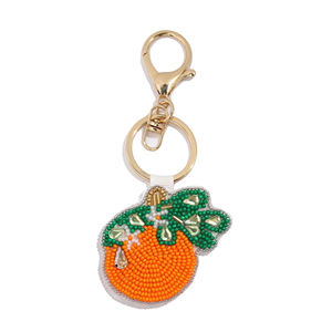 Porte-clés personnalisés en perles de verre faites à la main, style vintage, avec strass, lettres initiales alphabet, pour fête de Noël, couleur personnalisable, bracelet de poignet scintillant - Product Image 6