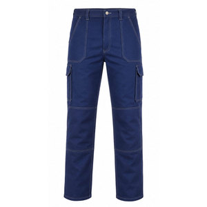 Pantalon de travail cargo en coton biologique, dernière conception, isolant, antistatique, ignifuge, pour mécaniciens, soudeurs et mineurs, grandes tailles, vente en gros - Product Image 2
