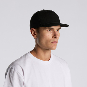 Factory Direct Structured 5 Panel Snapback <b>Cap</b> Blank Mesh Trucker <b>Hat</b> OEM Custom Logo High Profile 5 Panel Snapback <b>Hat</b> Rope - Product Image 5
