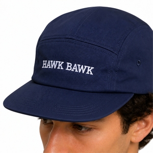 Unisex Mesh Camp <b>Hat</b> Premium Breathable Unisex Adjustable Navy Cotton Casual Stylish Lightweight Comfortable Everyday Wear - Product Image 4