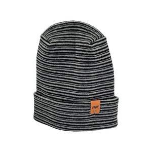 Gorro Moderno con Costura Theta y Puños en Contraste, Fabricado en EE. UU., Diseño Patentado en Gris/Negro - Product Image 1