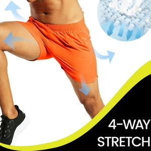 กางเกงขาสั้นผู้ชายน้ำหนักเบาระบายอากาศได้ดีแห้งเร็วออกกำลังกายกลางแจ้งเล่นเทนนิสฟิตเนสเล่นกีฬาใหม่ฤดูร้อน - Product Image 5