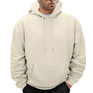 Waffle <b>Hoodies</b> <b>Lightweight</b> <b>Hoodie</b> Warm Feel Comfortable Fit For Daily Wear Waffle <b>Hoodies</b> - Product Image 1