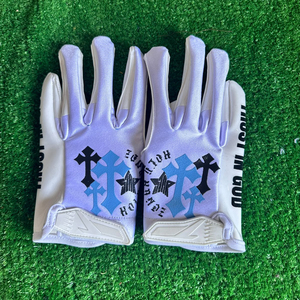Guantes de Fútbol Americano Unisex Personalizados de Alta Calidad, Antibacterianos, Último Modelo de Ropa Deportiva, Guantes de Fútbol Americano Unisex con Logotipo Personalizado - Product Image 5
