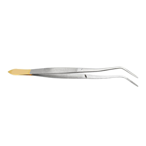 Top Quality Low Price Custom Color And SizeTweezer College For Dental Dressing Angled Tip Surgical Forceps Instruments <b>Pliers</b> - Product Image 1