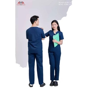Conjunto de Uniformes Médicos Premium FMF |   Tela con detección de agujas |   Uniforme Médico Elástico y Suave |   Hecho en Vietnam - Product Image 1