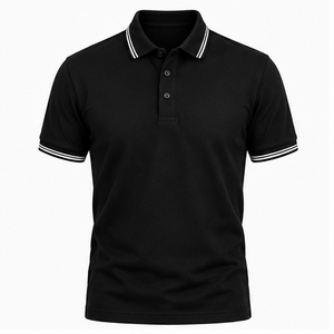 Camiseta Polo de Manga Corta para Hombre, Diseño Personalizado con su Propia Marca, Poliéster de Secado Rápido, para Golf - Product Image 1
