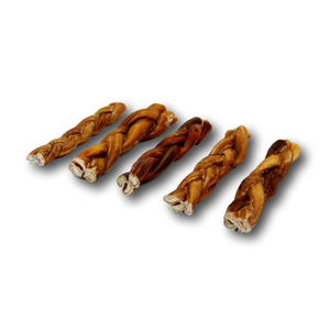 Buffalo Bully Braided Dog Chew Natural Craft Strong Chewers Premium Buffalo Bully Sticks Dog Chew par Perfect Enterprises - Product Image 5
