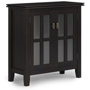 Mobiletto Basso Marrone Hickory, Arredamento Artigianale per Soggiorno - Product Image 1