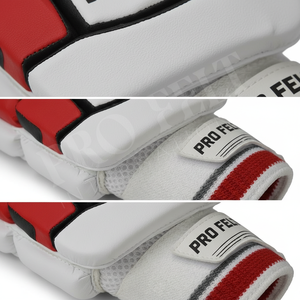 Premium Quality Custom Logo Cricket Batting <b>Gloves</b> Full Finger Protective Sports <b>Gloves</b> Breathable Comfort Anti-Shock Pads - Product Image 3