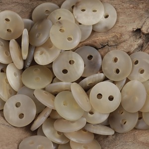Boutons ronds en corne de buffle véritable faits à la main de qualité supérieure pour manteaux en laine pour femmes et costumes pour hommes, objets de collection artistiques - Product Image 6