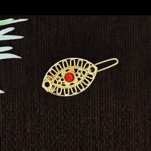 Pasador de pelo chino chapado en oro para mujer, horquilla de buena suerte, horquillas para moño de pelo para niñas antiguas, palillos, joyería para el cabello Hanfu Vintage - Product Image 5