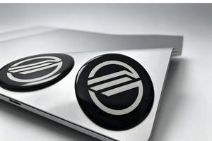 Custom 3D Epoxy Resin Domed Nameplate Waterproof 3M Adhesive <b>Logo</b> Dome <b>Sticker</b> - Product Image 2