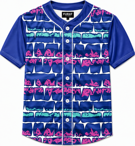 Adult Professional <b>Baseball</b> Team Uniform Teamwear Breathable Fabric Durable Quality Heat-Transfer Printed 100% Moisture Wicking - Product Image 2