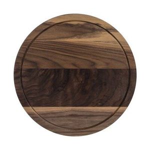 Plato de madera maciza duradero y ecológico para servir frutas, aperitivos, cenas y vajilla de restaurante. - Product Image 1