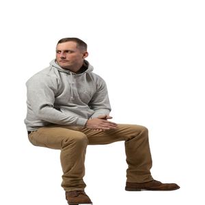 Sweat à capuche unisexe personnalisé en coton éponge 100 %, 280 GSM, pull-over écologique de poids moyen, vierge, avec impression numérique et logo personnalisé - Product Image 2