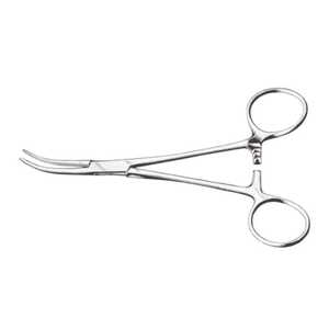 Offre Spéciale – Pinces hémostatiques Dandy courbées latéralement 14 cm en acier inoxydable – Instrument chirurgical réutilisable - Product Image 1
