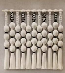 Tapiz de Macramé de Algodón Contemporáneo, Decoración de Pared, Diseños Artísticos, Decoración del Hogar, Decoración de Pared para Sala de Estar, Regalo - Product Image 2