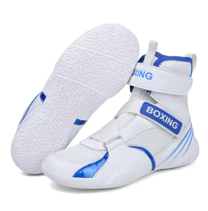 Zapatos de Boxeo de Lona con Cordones para Hombre, Marca Lawd Sports, Color Negro y Naranja, Suela de Goma, para Gimnasio y Práctica en el Ring - Product Image 4
