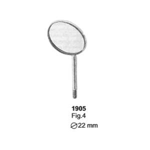 SEVMEK INSTRUMENTS SI-DEF-0044 Juego de Espejos Dentales con Agarre Ergonómico, Reutilizables, 4 Posiciones de Mandíbula, Herramienta de Examen Oral con Aumento - Product Image 4