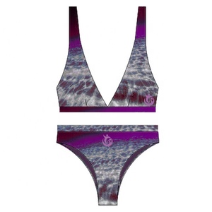 Bikini de dos piezas con forma de V profundo - Product Image 5