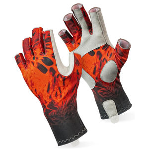 Gants de pêche professionnels sur mesure pour l'extérieur, antidérapants, respirants, légers, avec fermeture auto-agrippante, unisexe - Product Image 1