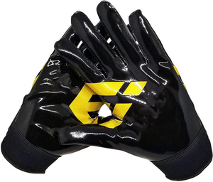 Top Trending American Football Unisex All Seasons Outdoor Sports <b>Gloves</b> Leather Custom Closure Lightweight Non-Slip Waterproof - Product Image 1