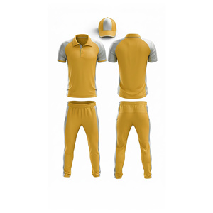 Uniforme de Cricket Sublimado de Último Diseño, Ropa de Cricket |   Uniforme Completo de Cricket para Hombres, Mujeres y Jóvenes, Camiseta Polo y Pantalones - Product Image 1