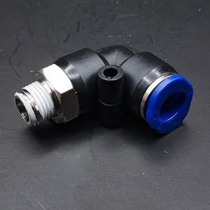 Một cảm ứng áp lực cao nam khuỷu tay PL phụ kiện kích cỡ khác nhau 10.5 kgf/cm2/150.0 PSI/1.0 Mpa mạ bề mặt phụ kiện đường ống - Product Image 1