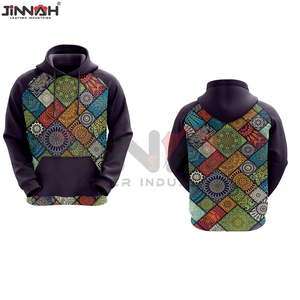 Sudaderas con Capucha para Hombre de Primera Calidad, Ligeras, de Secado Rápido, Transpirables, de Algodón Mezclado, Personalizables, Servicio OEM, Sublimación - Product Image 3