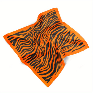 Pañuelo de Cabeza para Mujer con Diseño Floral Elegante 2026, Pañuelos de Seda y Satén, Pañuelos Modernos Personalizados - Product Image 4
