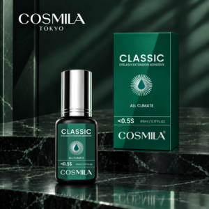Colle à cils COSMILA pour extensions de cils classiques, séchage en moins de 0,5s, tenue 8 semaines, large plage d'humidité, longue durée, waterproof, professionnelle - Product Image 1