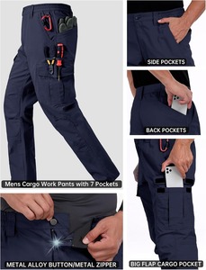 High Performance Utility <b>Cargo</b> <b>Pants</b> <b>Ripstop</b> Fabric Professional Workwear Manufacturer - Product Image 2