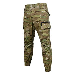 Wholesale High Quality <b>Camo</b> Pants Men <b>Trousers</b> Casual Loose Fit Multi Pocket Camouflage <b>Cargo</b> Pants for Men - Product Image 3