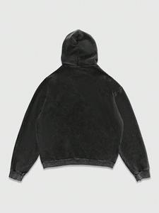 Mens oversized <b>hoodie</b> drop shoulder casual streetwear gym wear heavy fabric pullover <b>hoodie</b> winter - Product Image 2