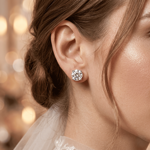IGI Certified Vvs Lab Grown Diamond Earrings <b>Stud</b> Custom 18K Gold Lab Grown Created Diamond Earring Jewelry <b>Men</b> Women - Product Image 2