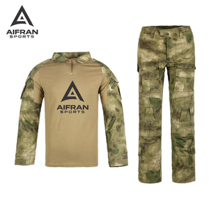 Conjunto de Uniforme de Camuflaje Personalizado Aifran, Ropa Deportiva Transpirable de Tela Elástica para Actividades al Aire Libre - Product Image 3