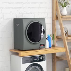 Asciugatrice Portatile Pieghevole da 1,5 Piedi Cubi per Appartamenti, Dormitori, Camper - 850W Grigio Antracite - Asciugatura Automatica - Product Image 2