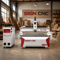Routeur CNC à bois SIGN-CNC 4*8ft 3 axes à performance stable, broche 6KW, système de contrôle DSP B11 pour la fabrication de meubles et de portes d'armoires
