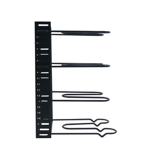 Étagère de rangement de cuisine murale à double niveau en fer commercial, construction durable résistante à la rouille, taille et forme personnalisées - Product Image 2