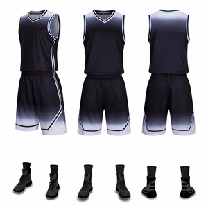 Stretch Fit Basketball Uniform Customizable Team Logo Jersey And <b>Shorts</b> Lightweight Gear For Match And Training - Product Image 5