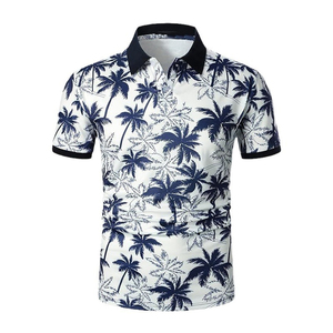 Polo en coton respirant à manches courtes pour homme, motif uni, nouvelle collection, haute qualité, vente en gros, idéal pour l'été, sublimation, vêtements décontractés - Product Image 4