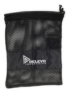 Sac à cordon en maille toutes couleurs Relevo Industries, léger, pour le sport, le rangement et les accessoires de danse - Product Image 2