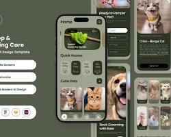 Aplicación móvil para el cuidado y aseo de mascotas: Reserva servicios de aseo, visitas a veterinarios, guardería, paseos, entrenamiento y seguimiento de la salud de tu mascota - Product Image 3